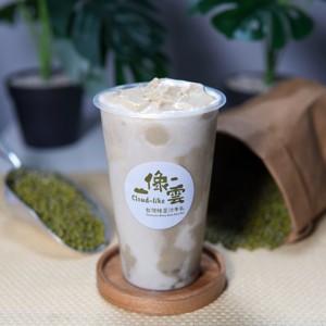 台灣綠豆沙牛乳 Taiwanese Mung Bean Milk Smoothie